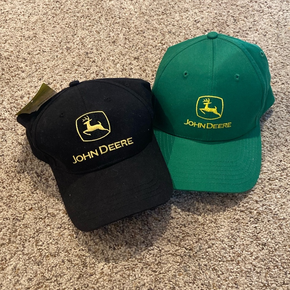 Set of 2 John Deere Hats